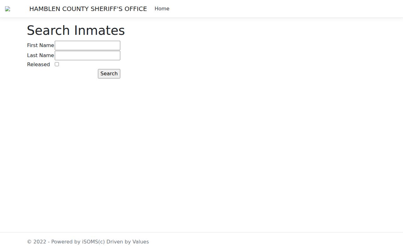 Hamblen County warrant lookup resource distinguishing jail search fields from warrant fields